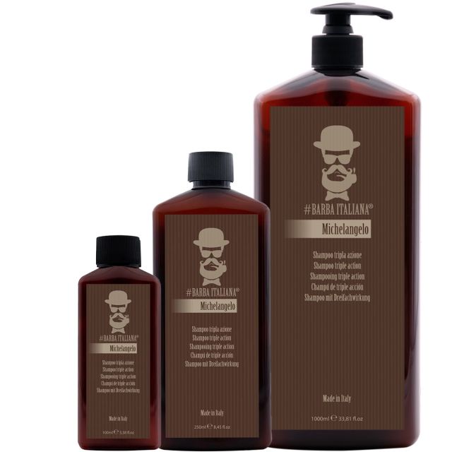 Barba Italiana Michelangelo Shampoo Triple Action