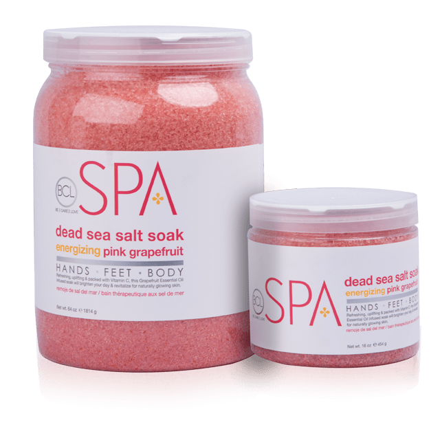 BCL SPA Dead Sea Salt Soak Pink Grapefruit