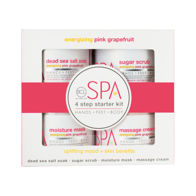BCL SPA Pink Grapefruit 4 Step Starter Kit